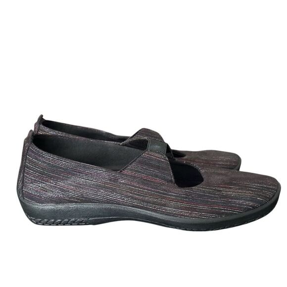 Arcopedico Leona Black Slip On Mary Jane Comfort Shoes Size 41 US 9.5 - 10 - Picture 5 of 11